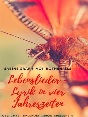 cover image of Lebenslieder